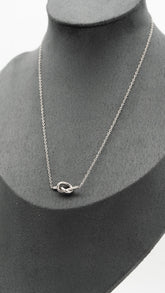 Silver Knot Necklace